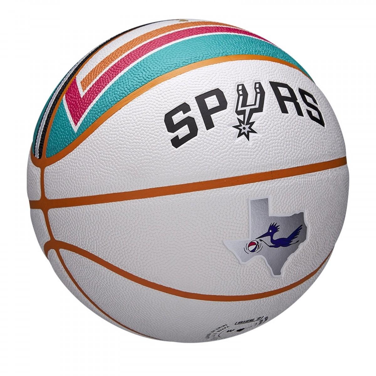 

Универсальный баскетбольный мяч Wilson NBA City Edition Collector Basketball(WZ4003927XB7) 7