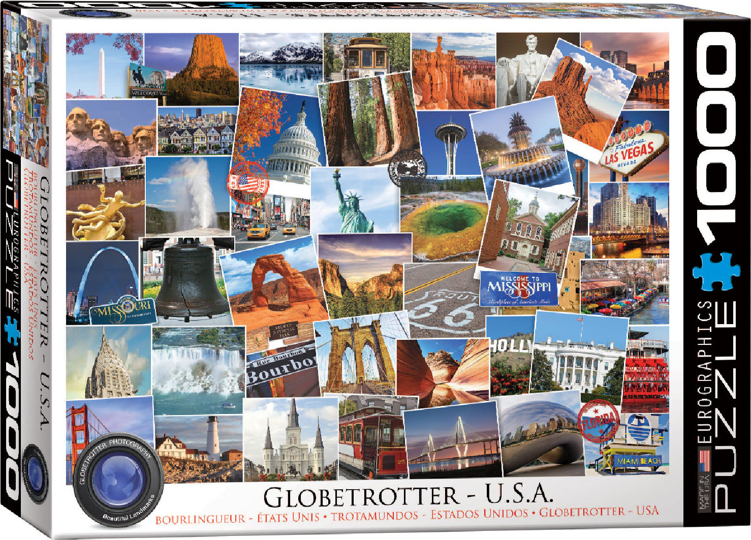 

Пазл Eurographics Дорогами США 1000 элементов (6000-0750) (628136607506)