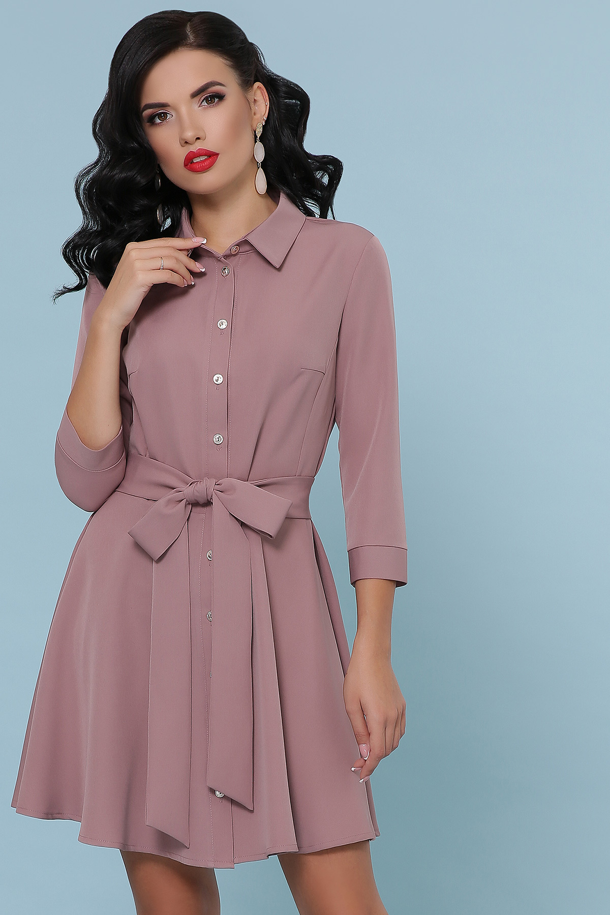 

Платье Glem Ефимия (кор.) д/р XL сиреневый 50390