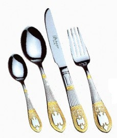 

Столовий набір 24 пр. Bachmayer Capri-gold (2490-Ф)