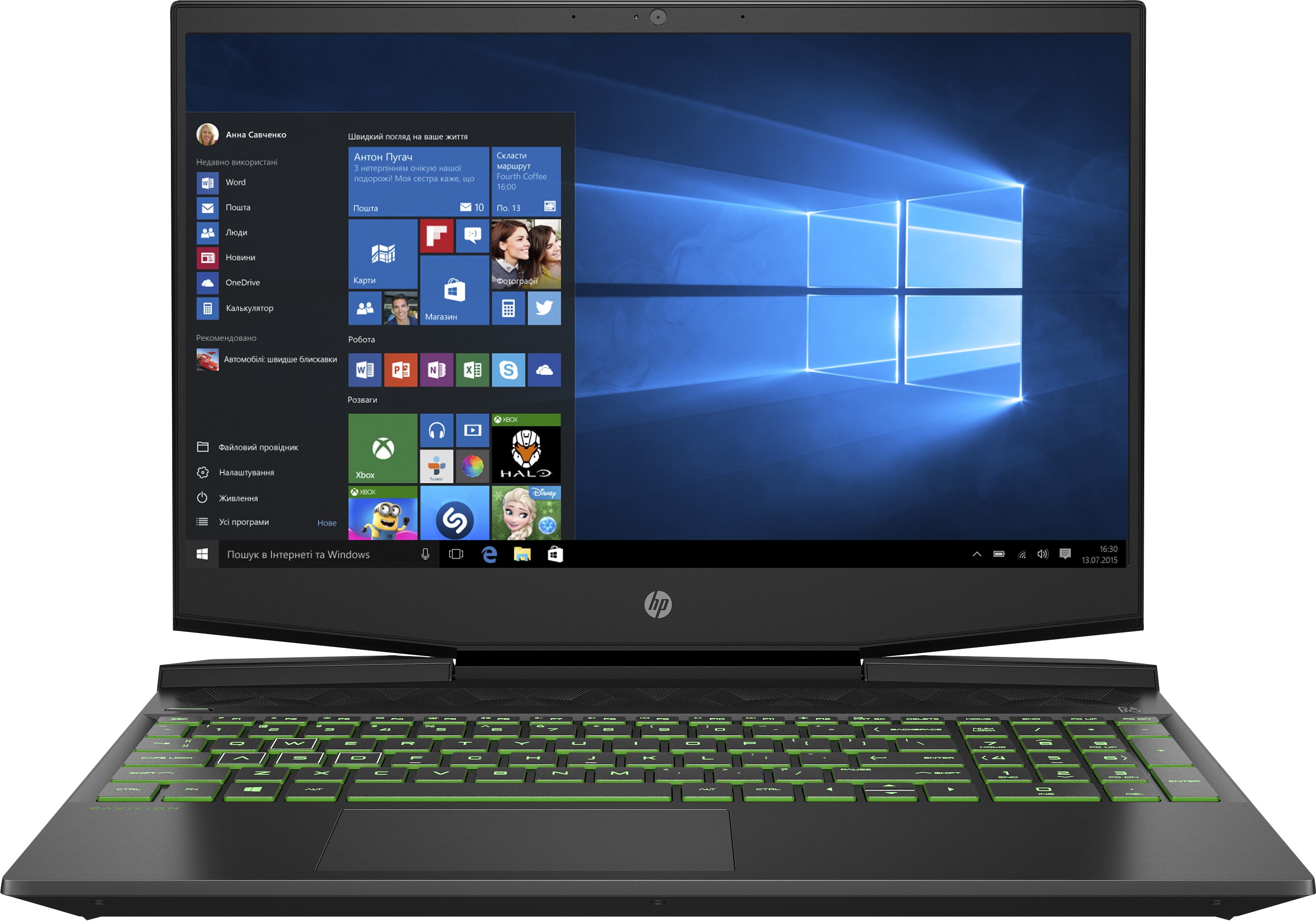 

Ноутбук HP Pavilion Gaming 15-dk2026ua (4F769EA ) Shadow Black