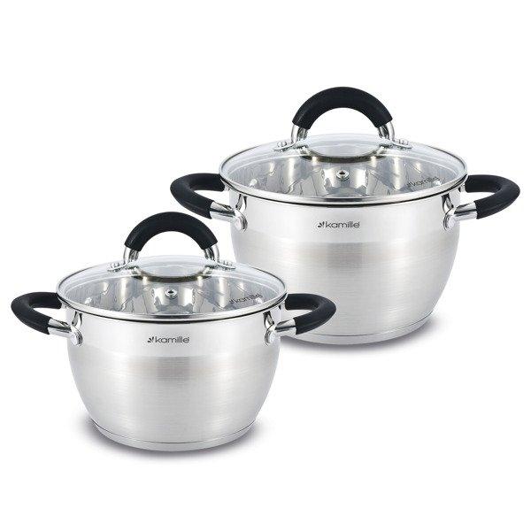 

Набор кастрюль 4 пр Kamille KM-5753