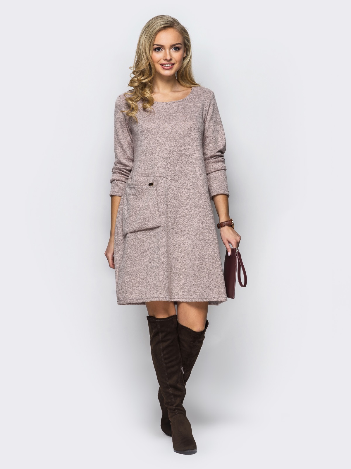 

Платье Maximoda МО60517/1 - розовый, Платье Maximoda МО60517/1 52-54 розовый