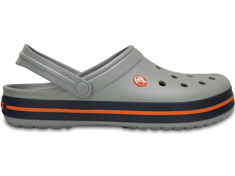 

Жіночі сабо Crocband Light Grey/Navy M6-W8 (38) серые