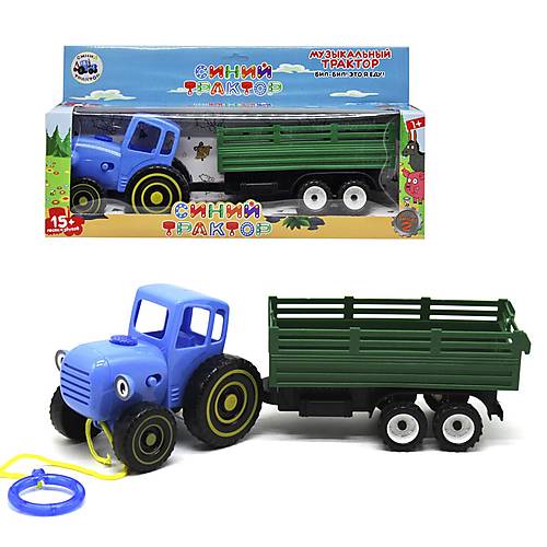 

Игрушка "Синий трактор" с прицепом музыкальный 7Toys (BL5013)