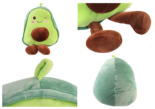 

Игрушка мягкая "Авокадо с ножками" 47см 7Toys (1170-3)