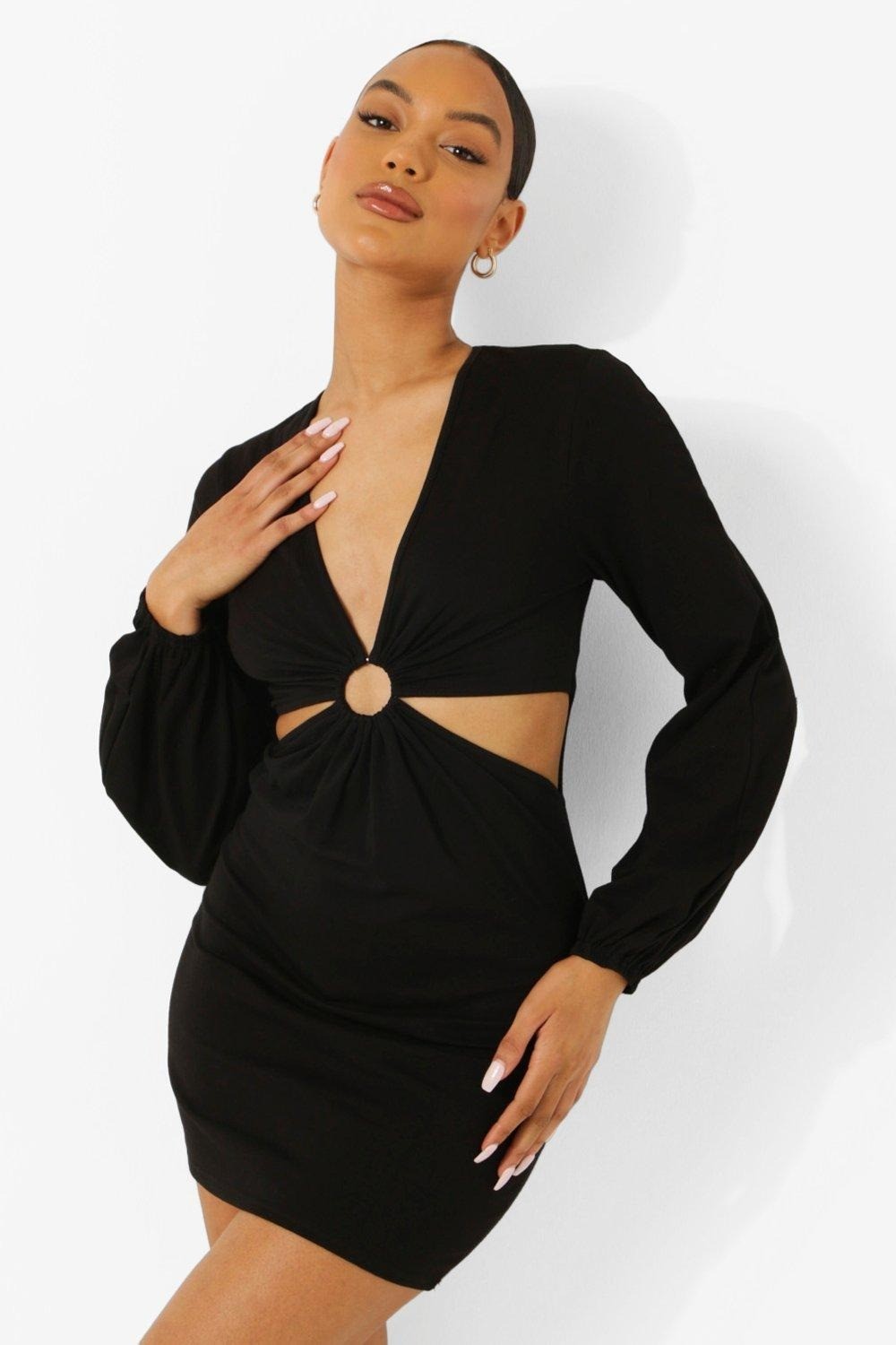 

Платье Boohoo  Черный 8520123002758, Платье Boohoo 38 Черный 8520123002758