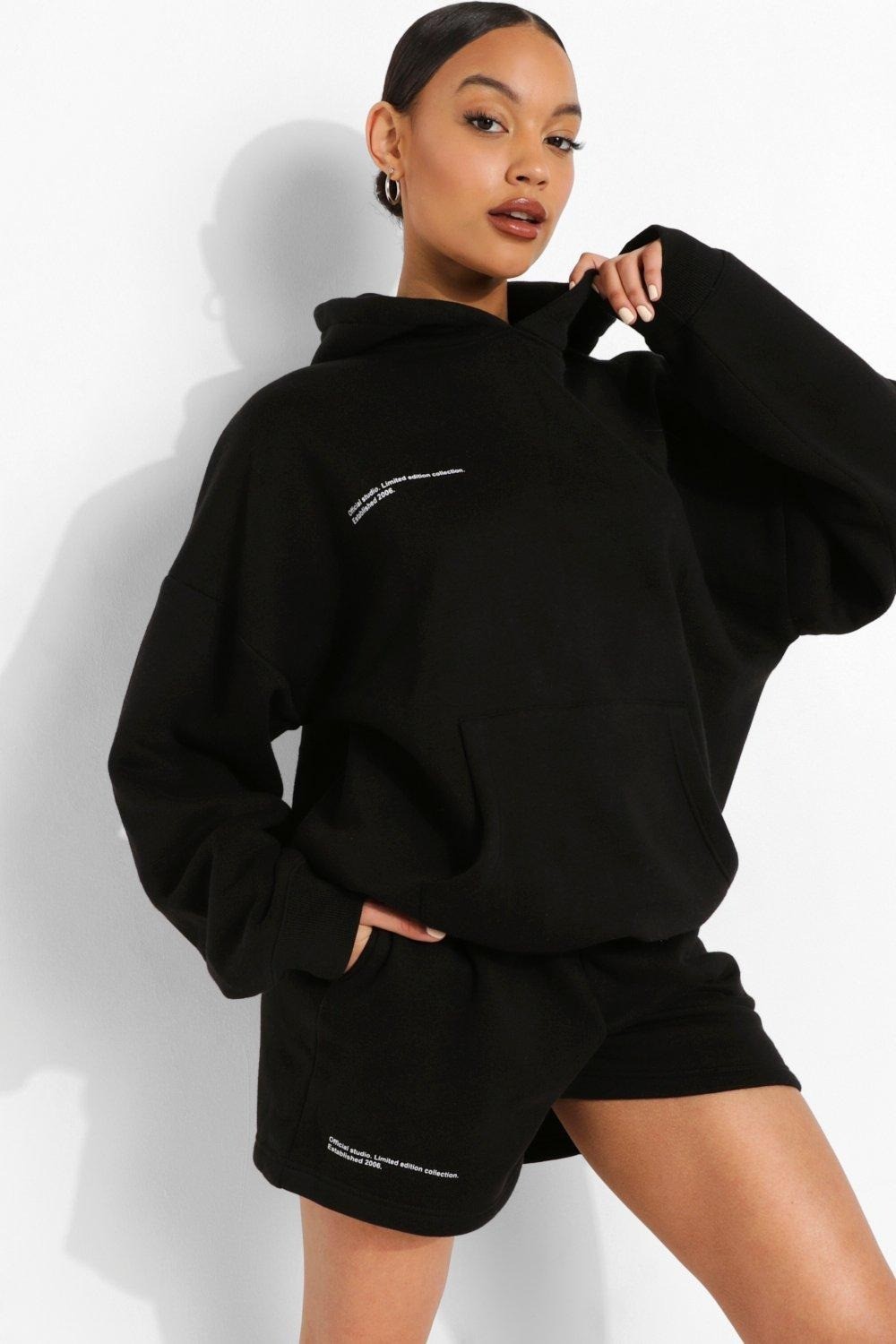 

Реглан Boohoo М Черный 9856200001383