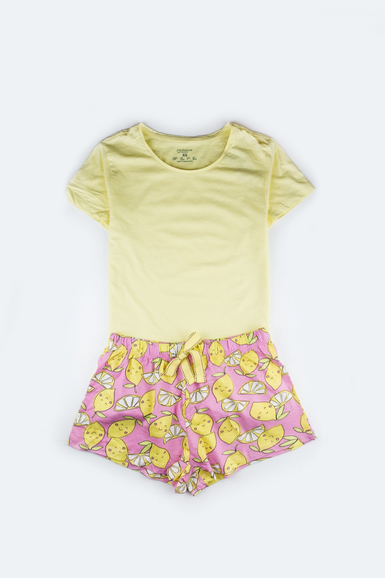

Пижама Primark XS Желтый 8520123002456