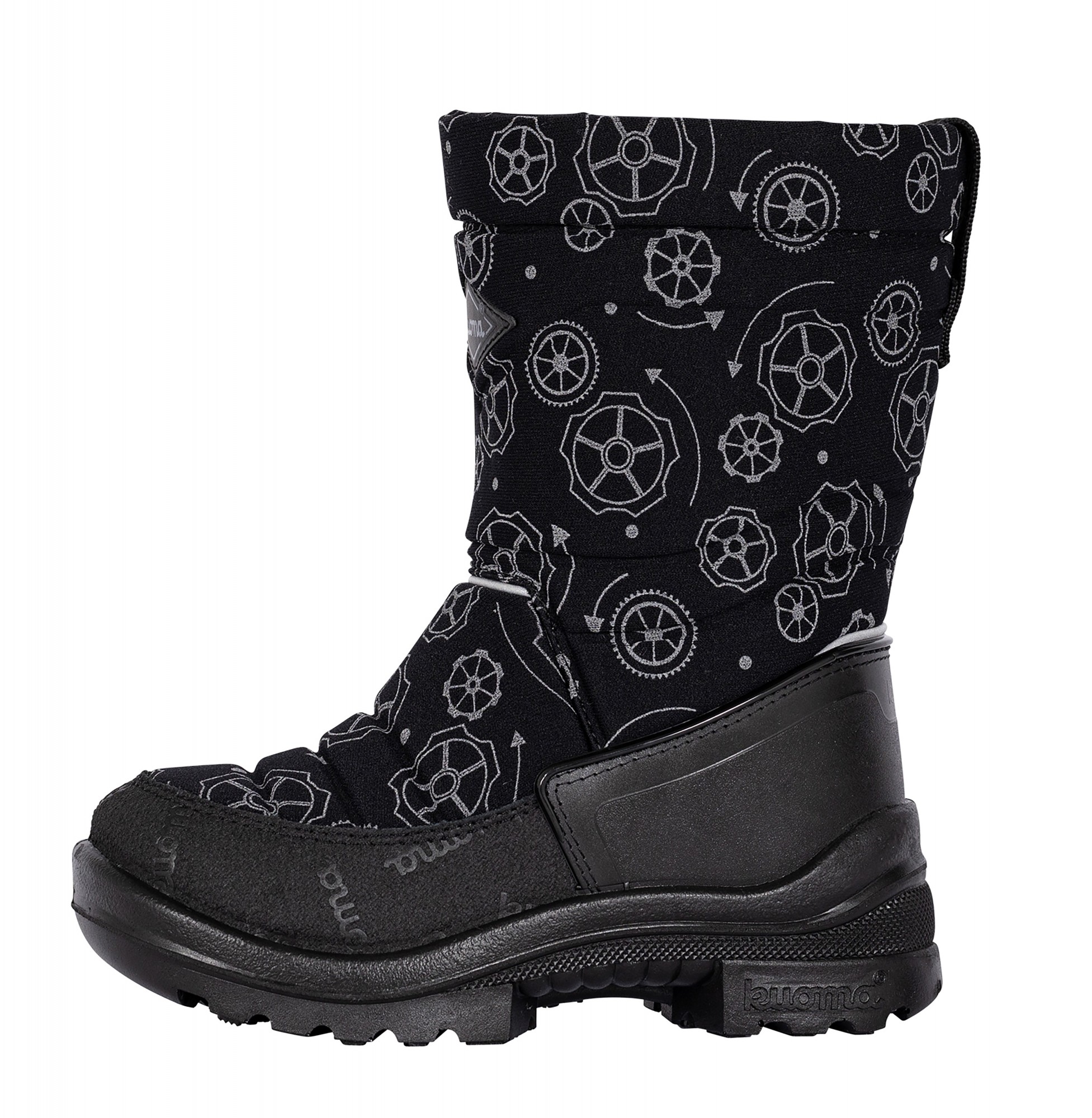 

Зимние сапоги KUOMA Putkivarsi Black Wheel черный 30 (19,5 см) 12030320-30