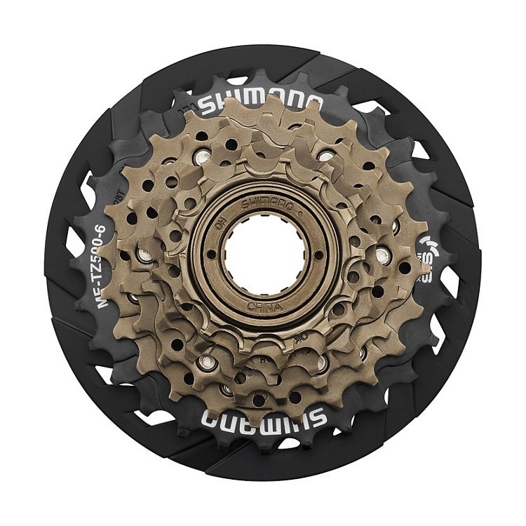 

Трещотка велосипедная Shimano MF-TZ500-6-CP spd. (14-28) защита