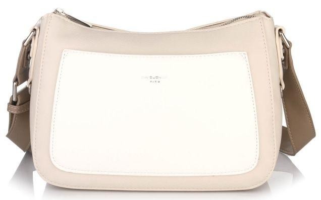 

Женская сумка из искусственной кожи David Jones 5755-1 бежевый