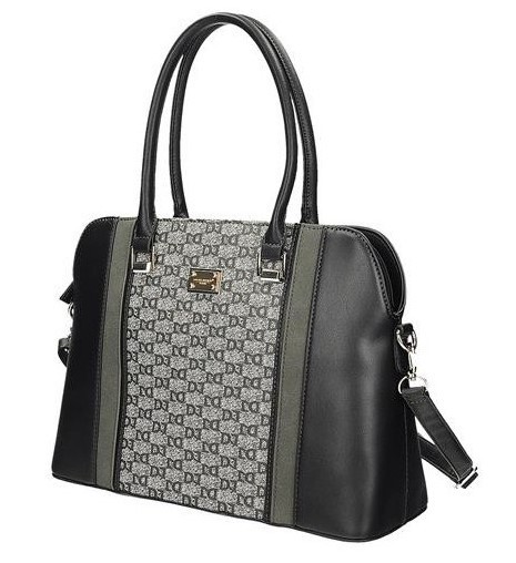 

Сумка женская из эко кожи David Jones 6122-1 черная