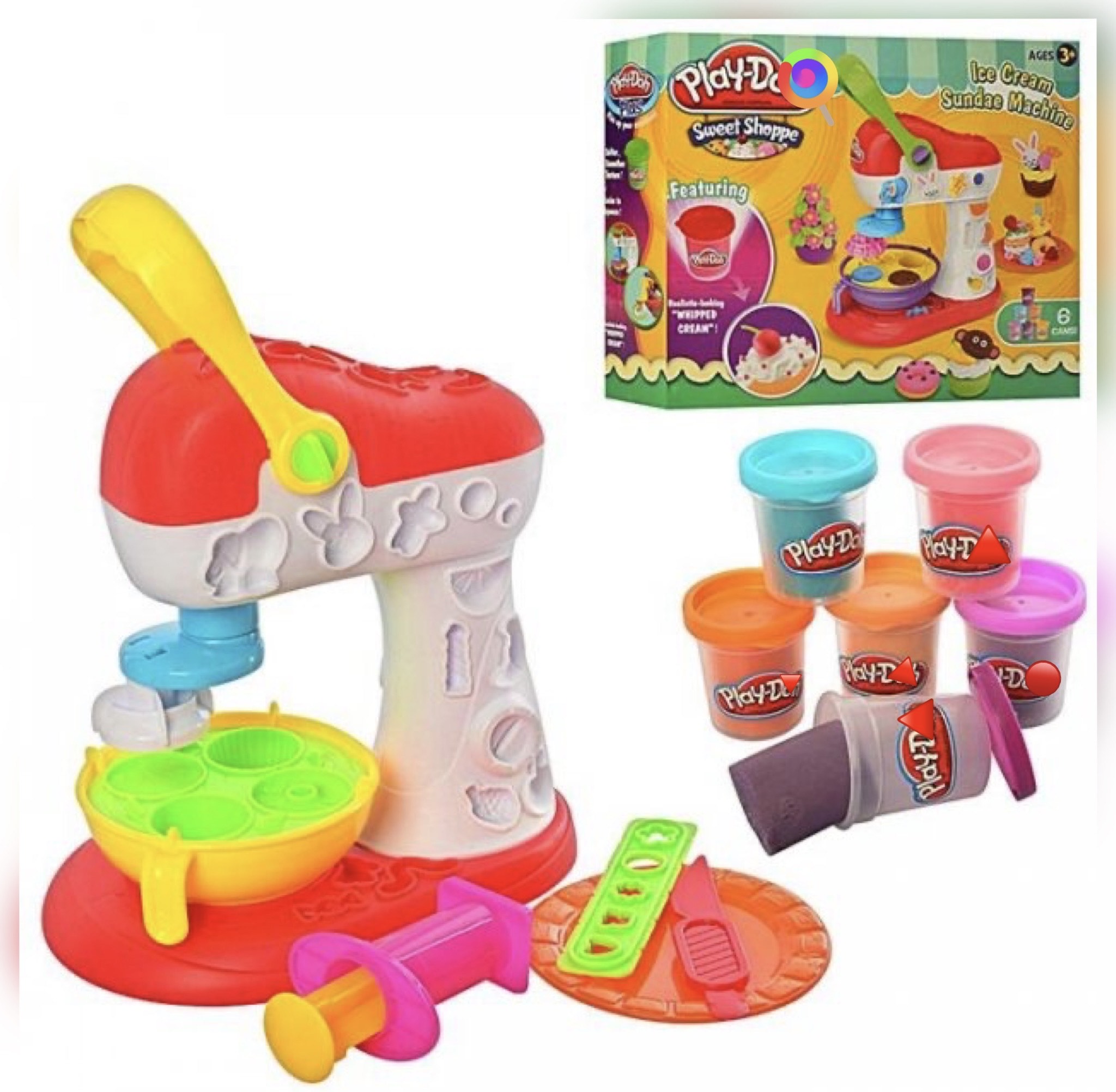 

Набор для творчества с пластилином « Готовим мороженое» Sweet Shoppe C506 Toys Factory