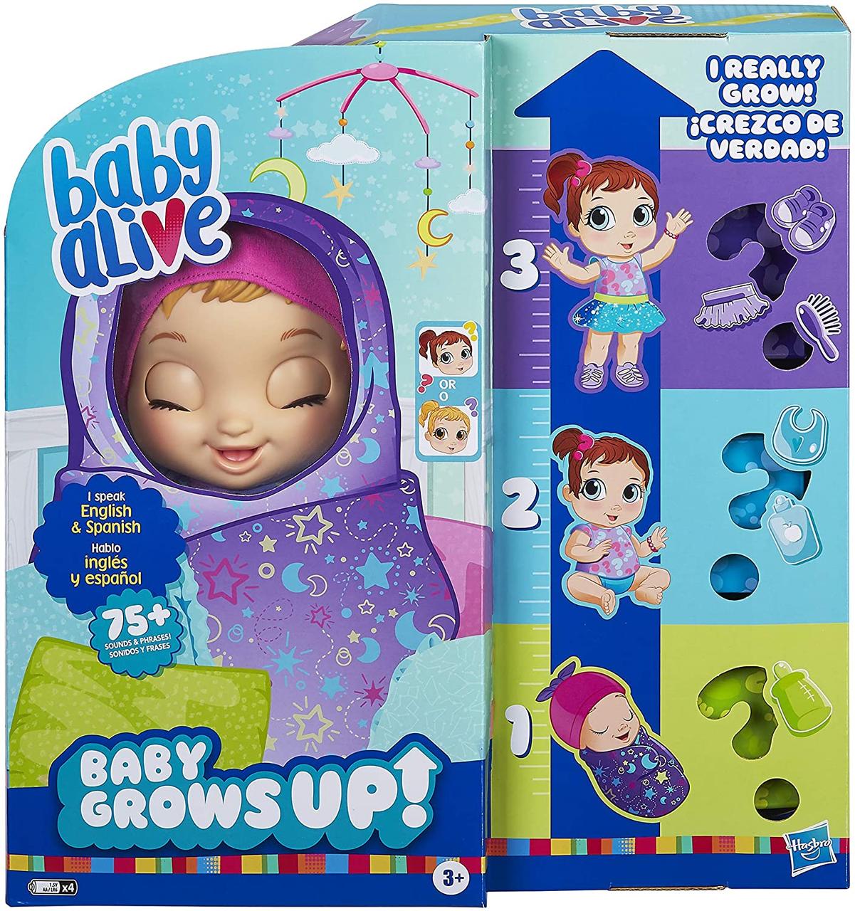 

Растущая кукла Беби Элайв Растущая Baby Alive Baby Grows Up