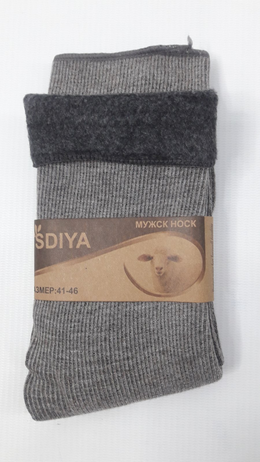 

Носки Sdiya М724 41-46(р) светло-серый