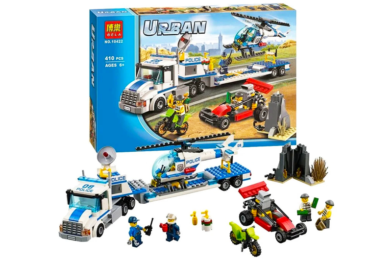 

Конструктор URBAN Перевозчик вертолета 410дет BELLA 10422