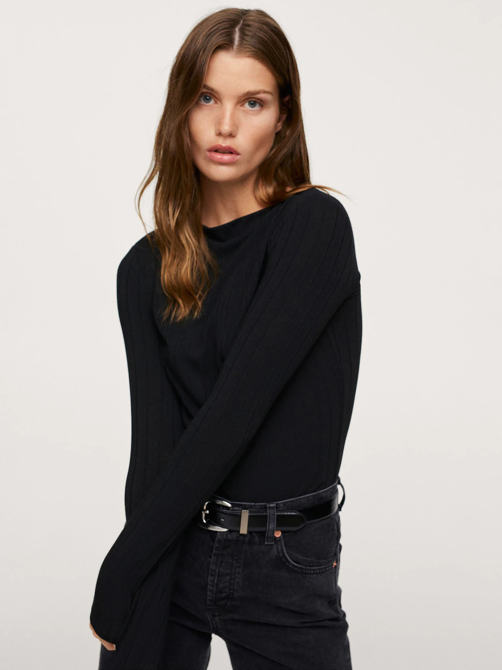 

Лонгслив Mango 17007754-99, Лонгслив Mango 17007754-99 S