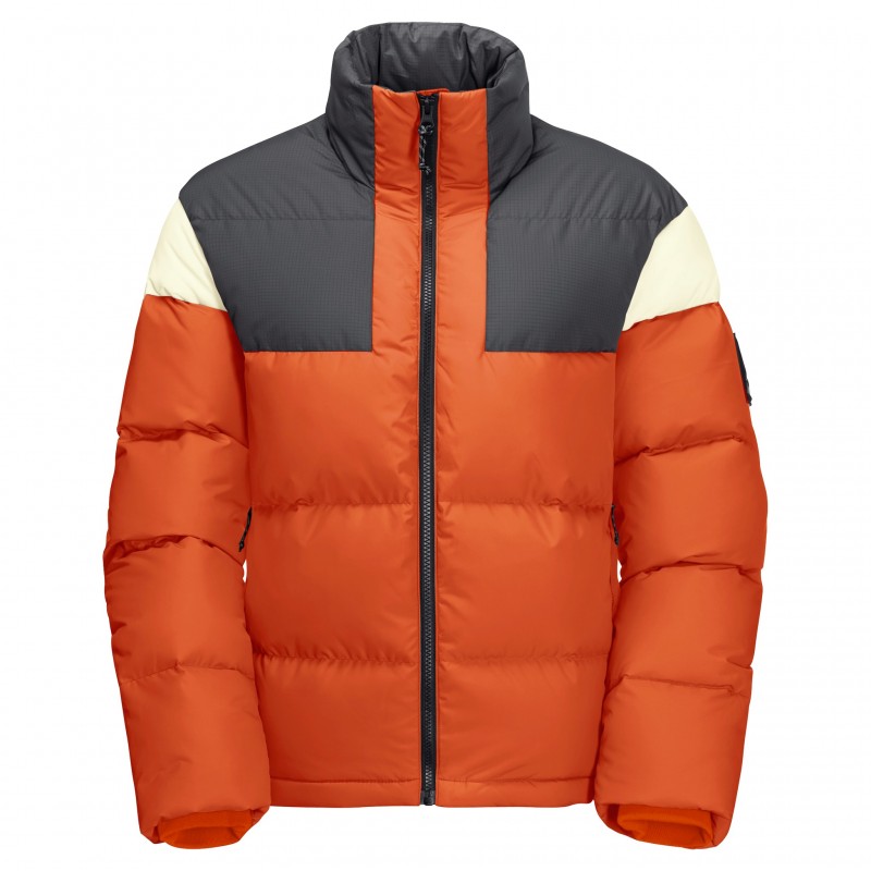 

Пуховик 365 FEARLESS DOWN JACKET W Jack Wolfskin 1206451-3333  Оранжевый Серый, Пуховик 365 FEARLESS DOWN JACKET W Jack Wolfskin 1206451-3333 S Оранжевый Серый