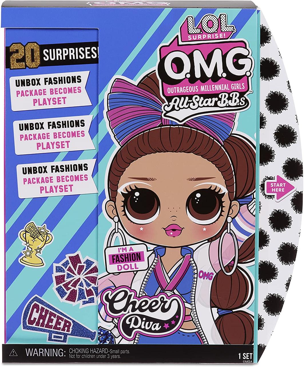 

Кукла Леди-Чирлидер LOL O.M.G. Sports Cheer Diva MGA 577508