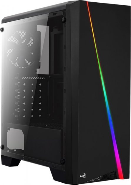 

Корпус Aerocool PGS CYLON BG Black RGB Glass Side Panel (6440929)