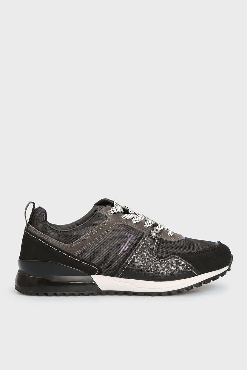 

Мужские черные кроссовки Trussardi 44 9Y099998/77A00368