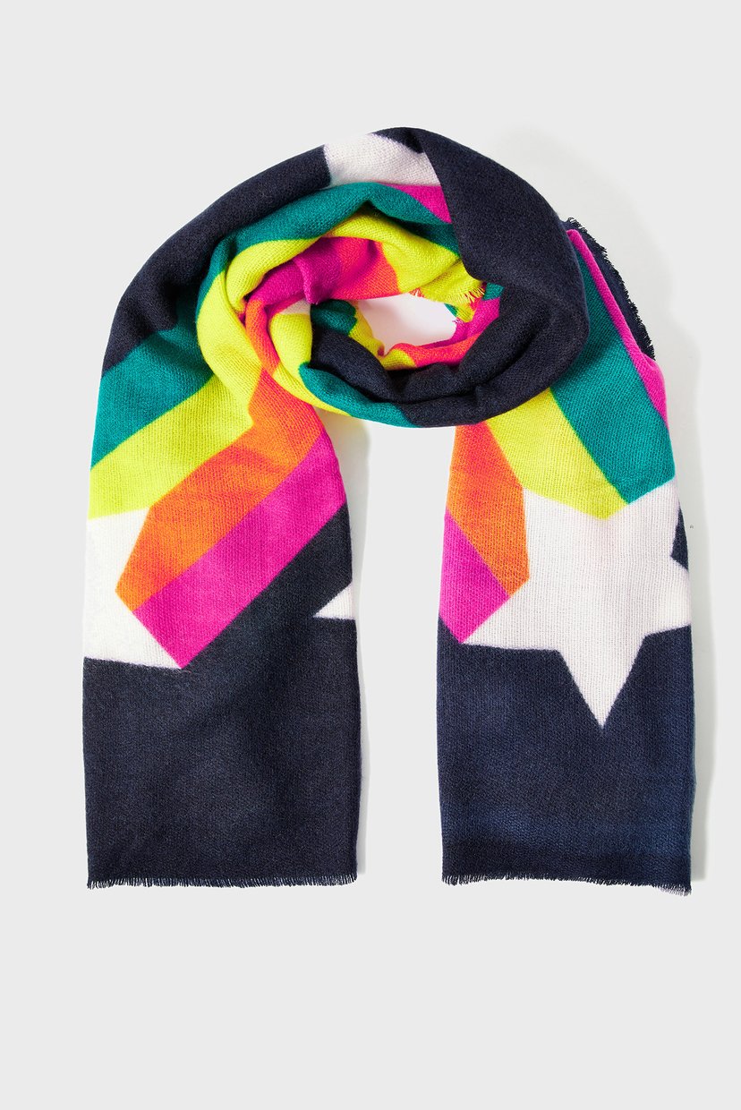 

Женский шарф с принтом Shooting Rainbow Accessorize OS 287068