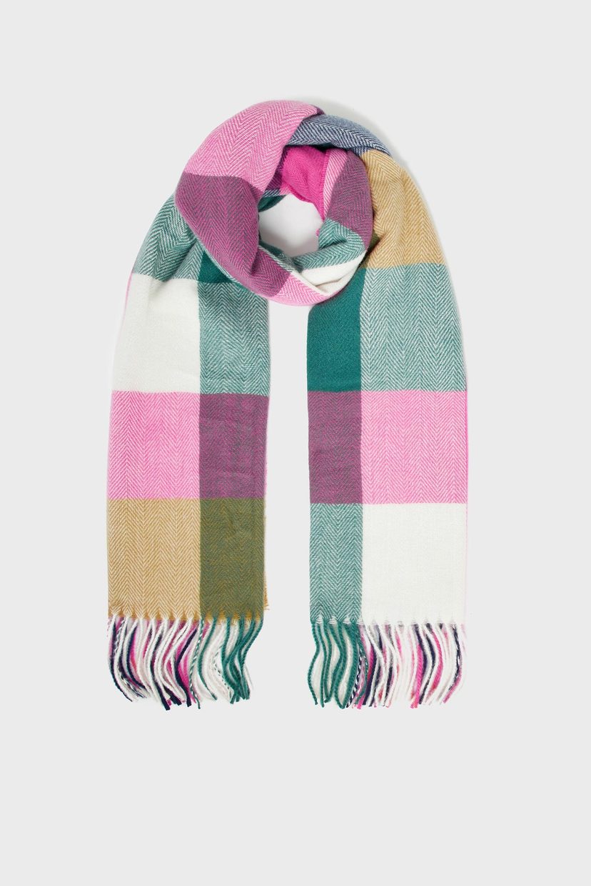

Женский шарф в клетку Colourblock Check Bl Accessorize OS 287032