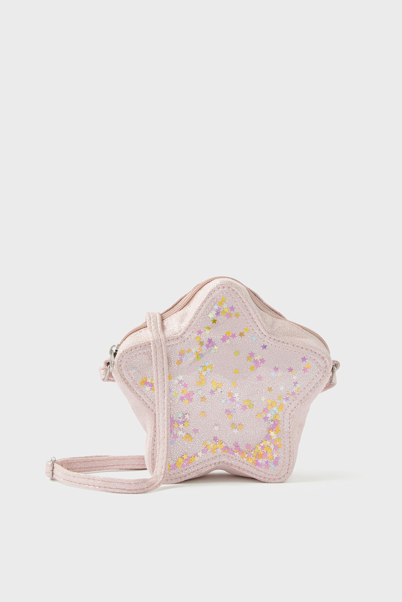 

Детская розовая сумка STAR SEQUIN ACROSS B Accessorize OS 283126