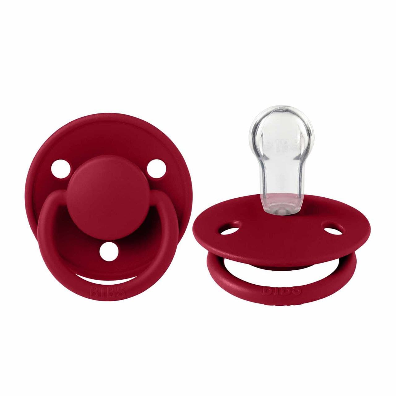 

Пустушка BIBS De Lux Silicone Ruby Рубін - 0-36 міс.