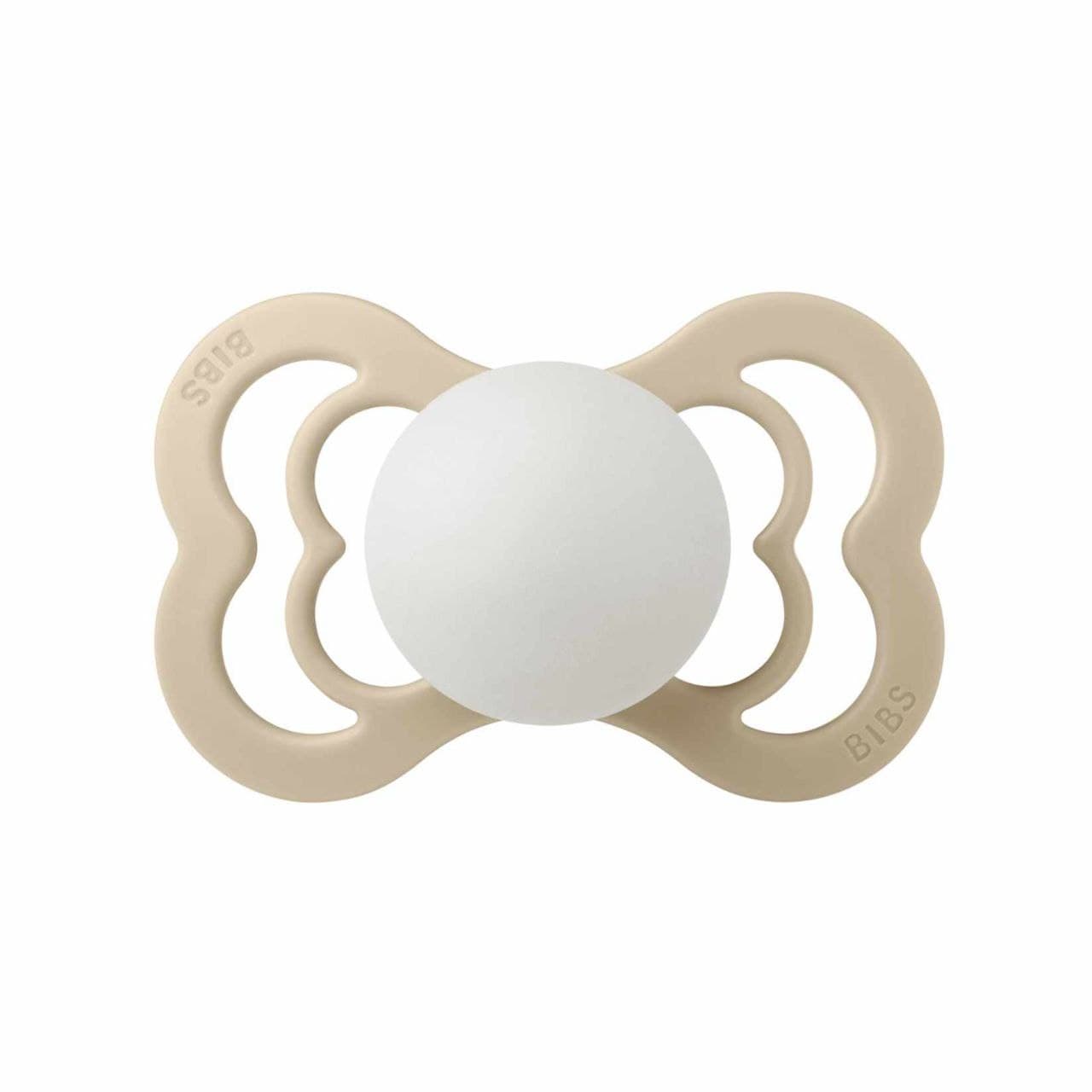 

Пустушка BIBS SUPREME LATEX Vanilla Glow (night) світиться в темряві - 6міс.+