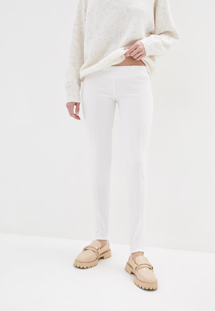 

Женские трикотажные леггинсы-брюки с тормозами Подіум 13477-WHITE  Белый, Женские трикотажные леггинсы-брюки с тормозами Подіум 13477-WHITE XL Белый