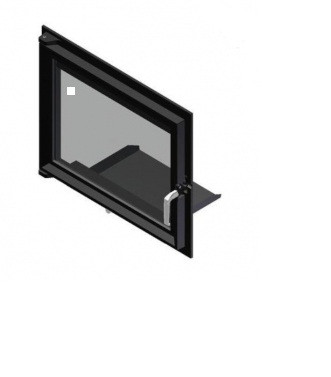 

Дверцы для камина KRATKI Antek / Maja 491x600 мм