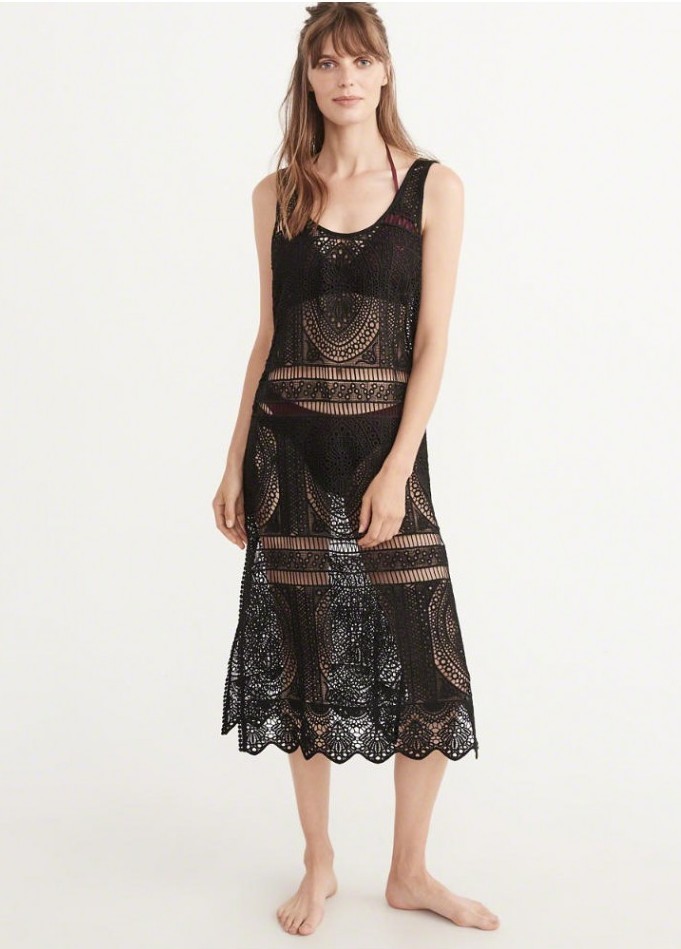 

Пляжное платье Abercrombie & Fitch 0044-940  черное, Пляжное платье Abercrombie & Fitch 0044-940 S черное