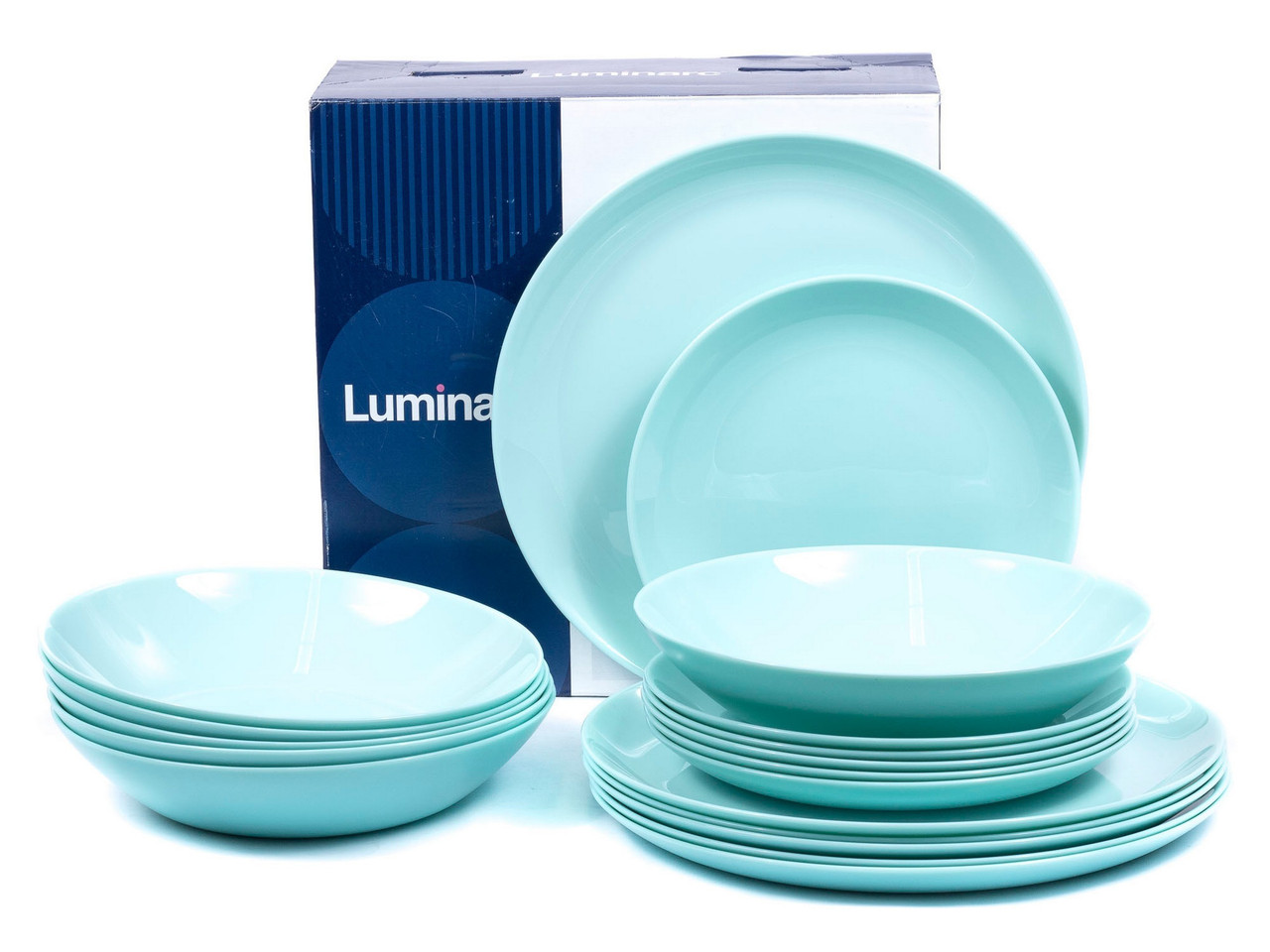 

Столовый сервиз Luminarc Diwali Light Turquoise P2963 18 предметов