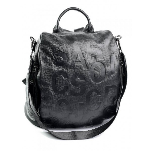 

Рюкзак из натуральной кожи Parse 6106 Black