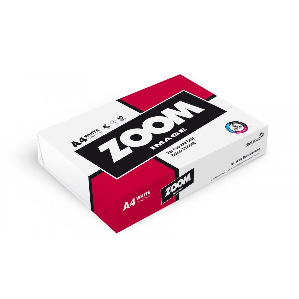 

Бумага Zoom Image, 80g/m2, A4, 500л, class А+, белизна 168% CIE