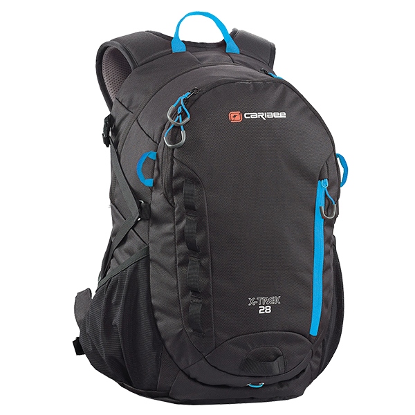 

Рюкзак туристический Caribee X-Trek 28 Black/Ice Blue