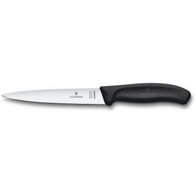 

Кухонный нож Victorinox SwissClassic Filleting Flex 16 см Black (6.8713.16B)