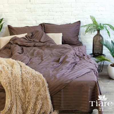 

Постельное белье Tiare 77 Сатин Страйп Цветной двухспальный