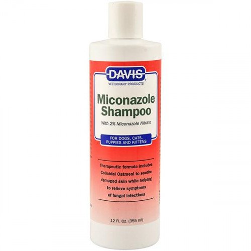 

Шампунь Davis Miconazole Shampoo для собак и котов с заболеваниями кожи, 355 мл