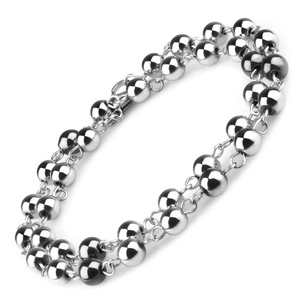 

Браслет Everiot из гематита и стали LNS-2147 (18 см)