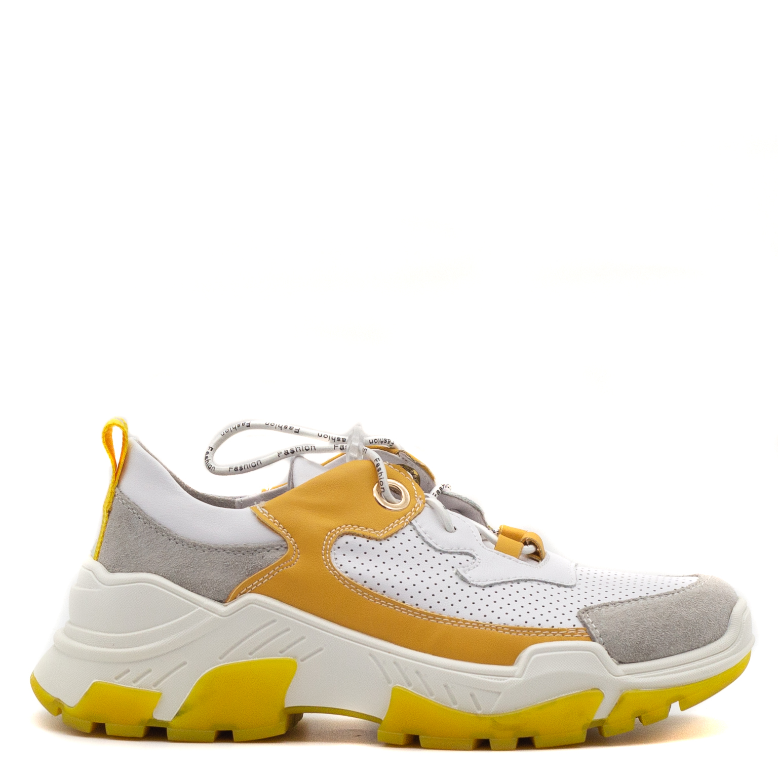 

Кросівки PLAZZO D`ORO S20F19-06-03 Біло-жовтий 39 (25 см)