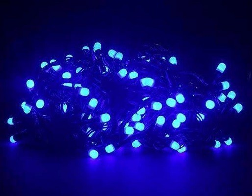 

Гирлянда диод UKC 500 Led 50м 8 Режимов для домашнего и уличного освещения Garland RD-217 Синий