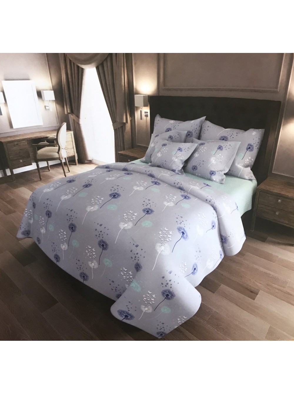 

Двухспальный комплект постельного белья Vital - Textile Бязь Голд Люкс 180х220 см (BL2-93)