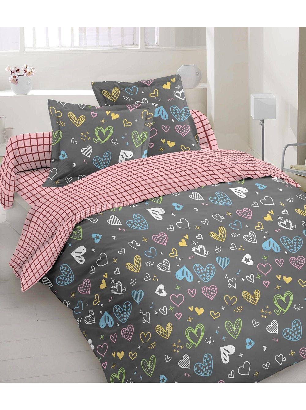

Двухспальный комплект постельного белья Vital - Textile Бязь Голд Люкс 180х220 см (BL2-304)