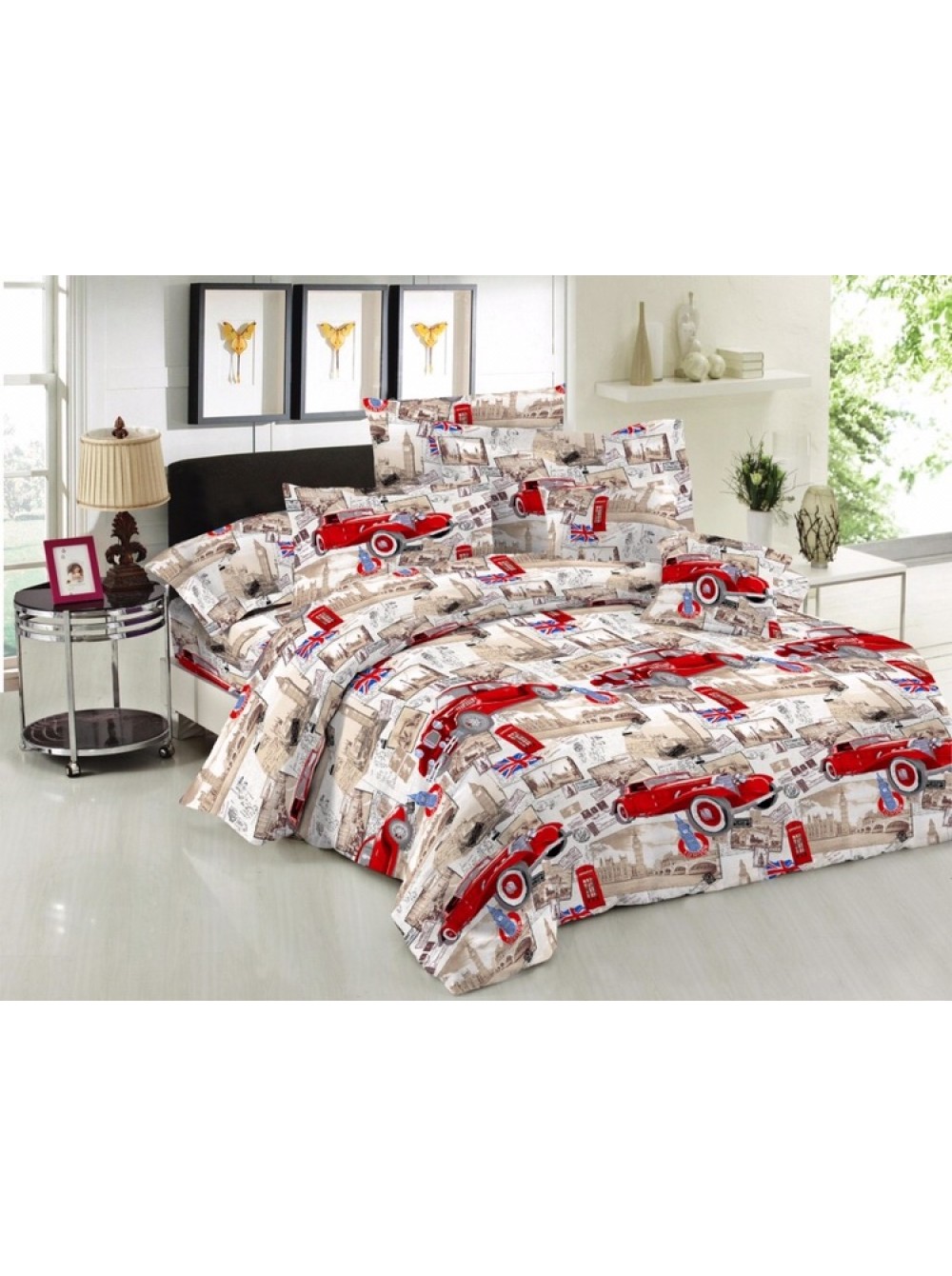 

Двухспальный комплект постельного белья Vital - Textile Бязь Голд Люкс 180х220 см (BL2-262)