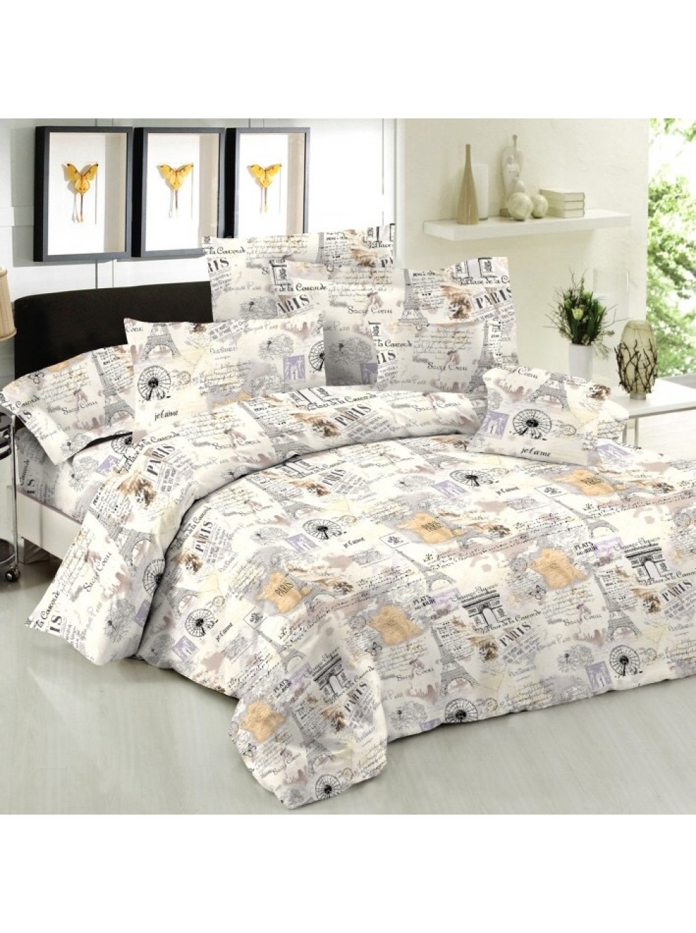 

Двухспальный комплект постельного белья Vital - Textile Бязь Голд Люкс 180х220 см (BL2-271)