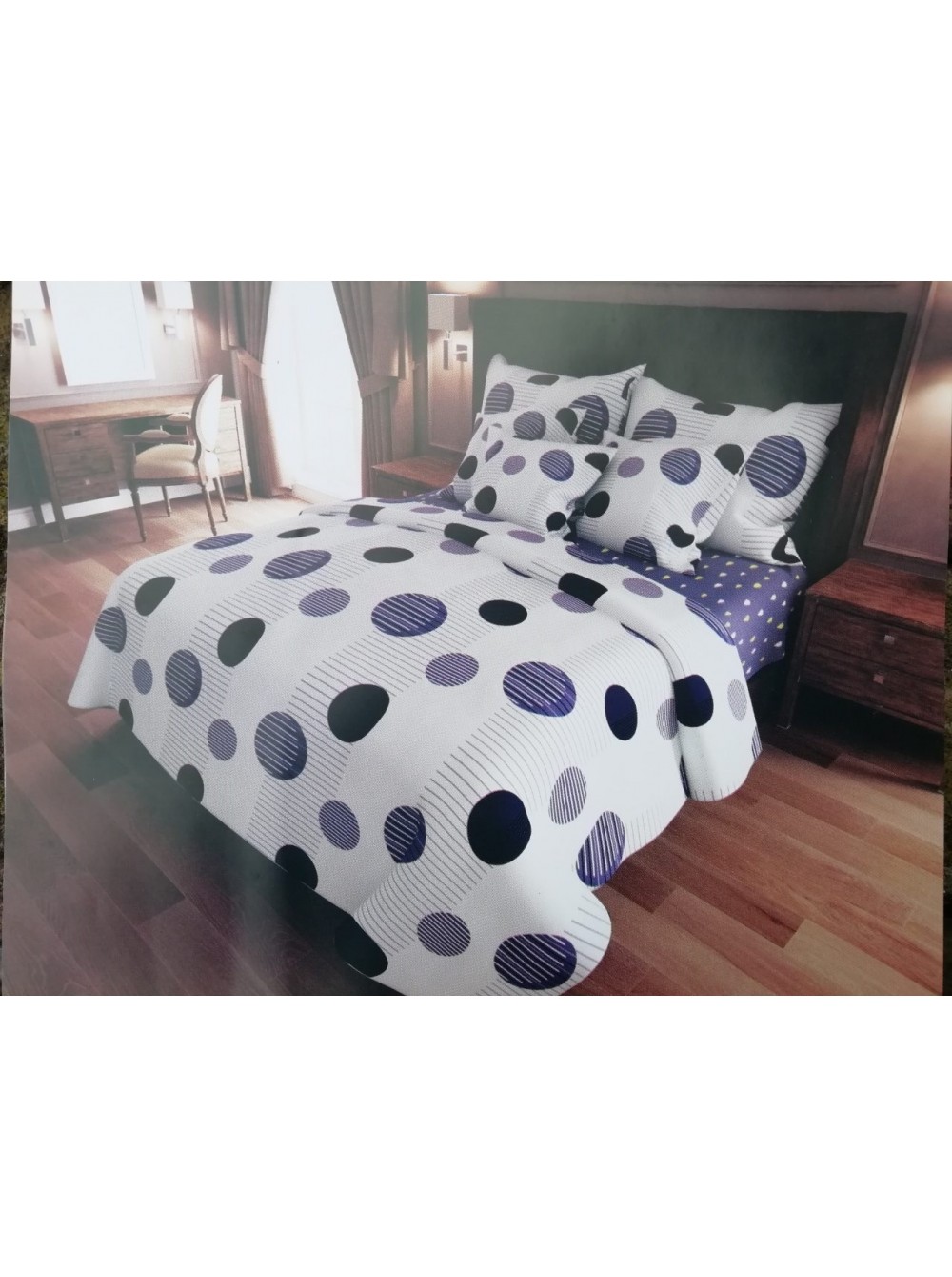 

Двухспальный комплект постельного белья Vital - Textile Бязь Голд Люкс 180х220 см (BL2-7)