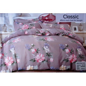 

Полуторный комплект постельного белья, простыня на резинке Vital - Textile Фланели 150х220 см (Fr1.5-13) -